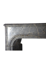 Maison Leon Van den Bogaert 17th Century Louis XIV Timeless French Vintage Marble Stone Antique Fireplace
