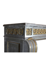 Grand Salon Fireplace Surround In Louis XVI Style With Original Brass From The 18The Century Period