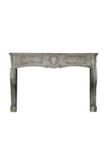 Grand 18Th Century French Hard Stone Antique Fireplace Mantel