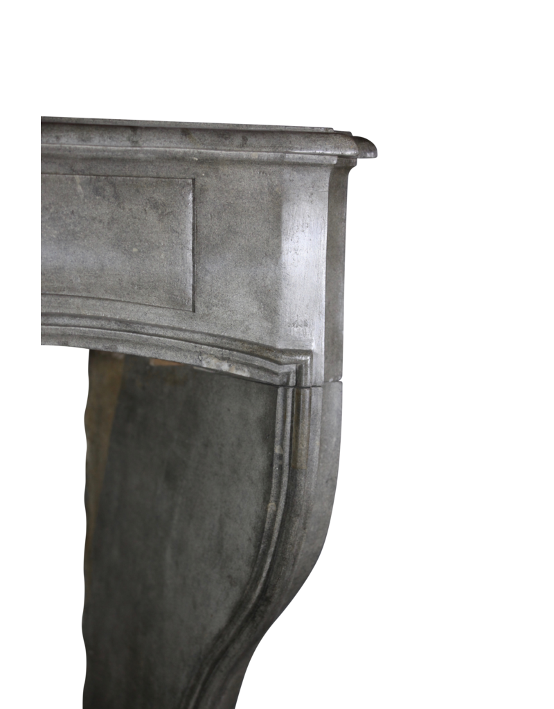 Grand 18Th Century French Hard Stone Antique Fireplace Mantel