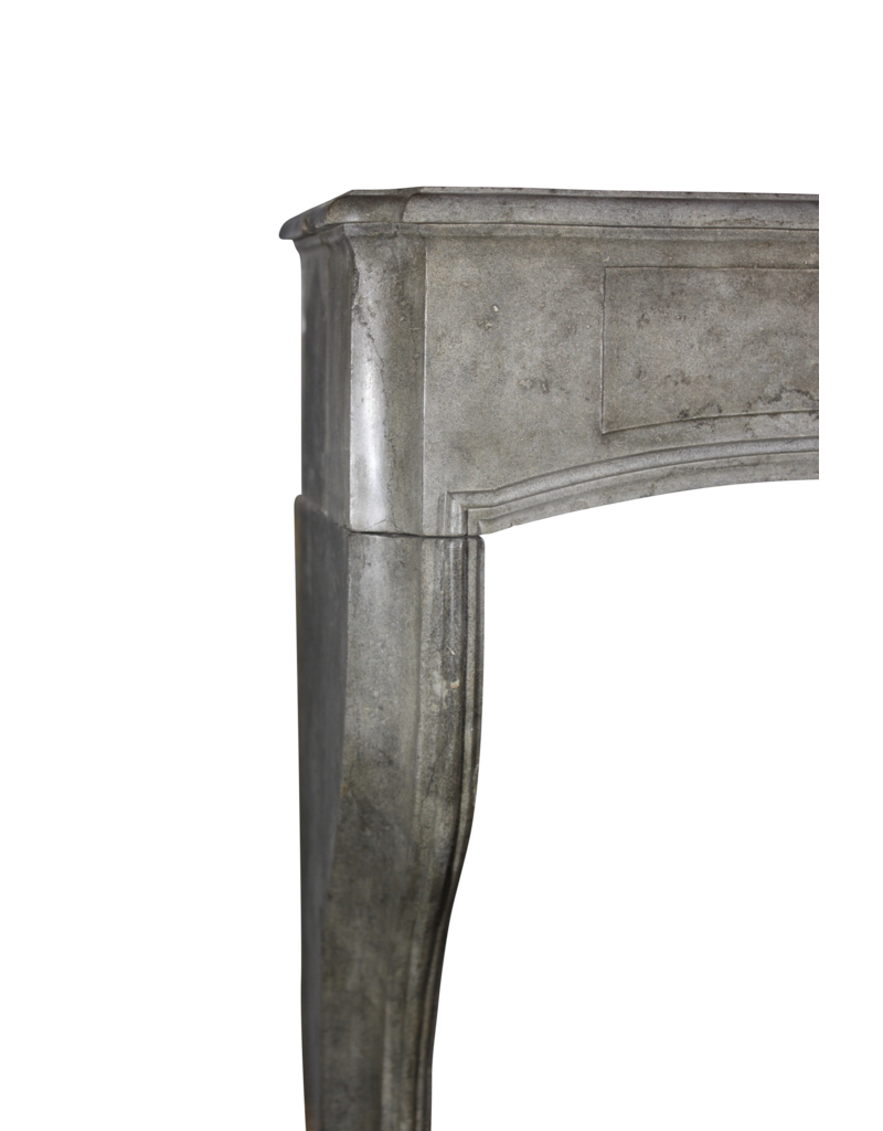 Grand 18Th Century French Hard Stone Antique Fireplace Mantel