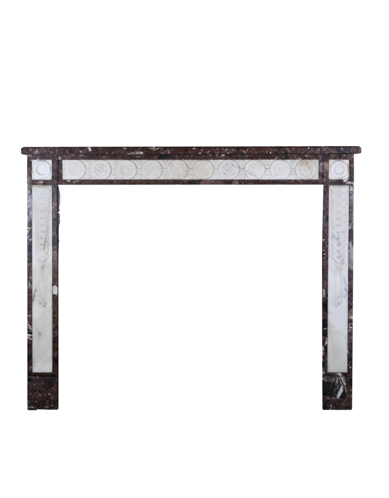 Maison Leon Van den Bogaert 18th Century Chic French Fireplace Surround