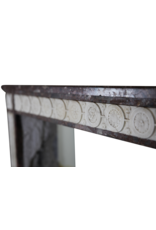 Maison Leon Van den Bogaert 18th Century Chic French Fireplace Surround