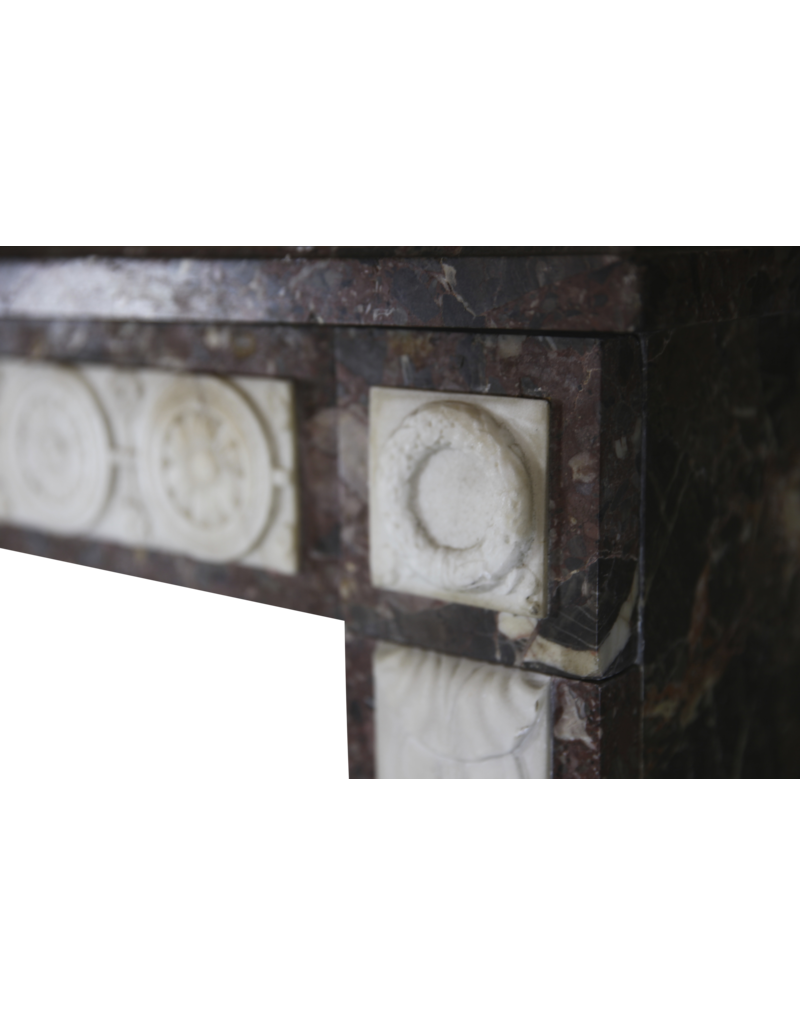Maison Leon Van den Bogaert 18th Century Chic French Fireplace Surround
