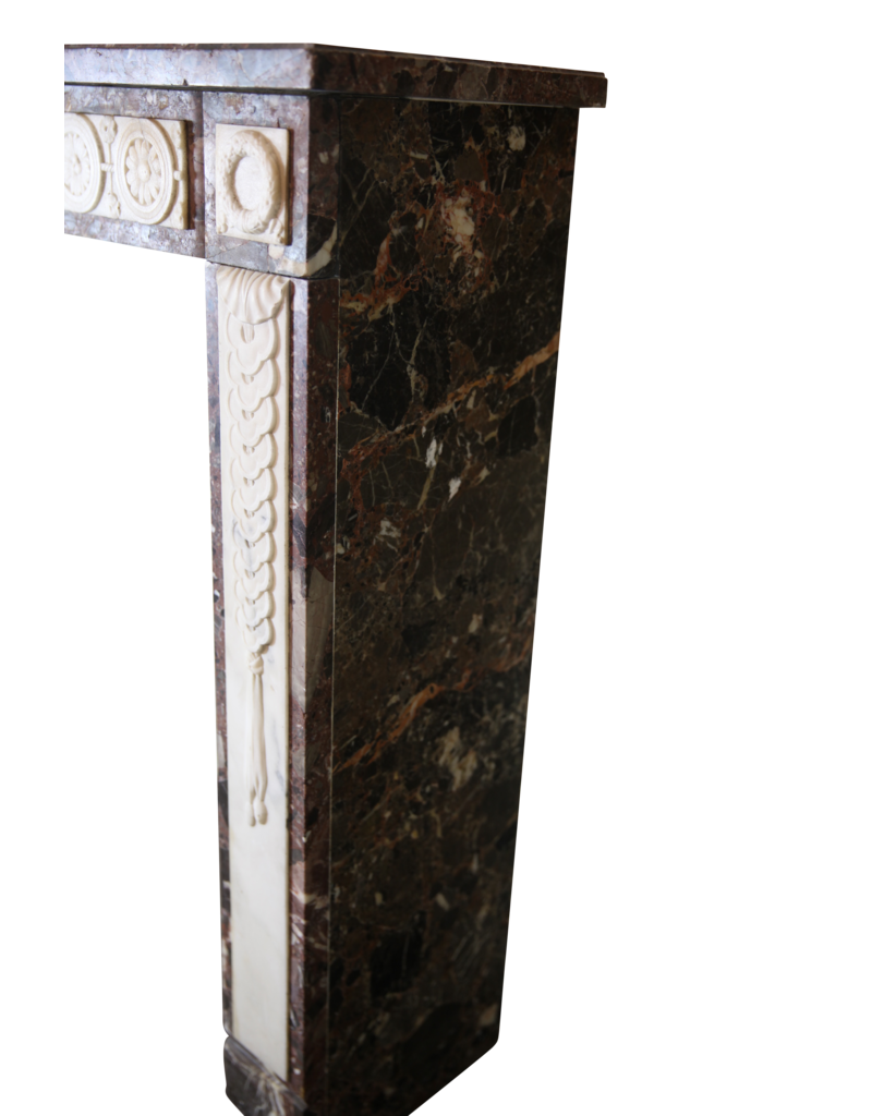 Maison Leon Van den Bogaert 18th Century Chic French Fireplace Surround