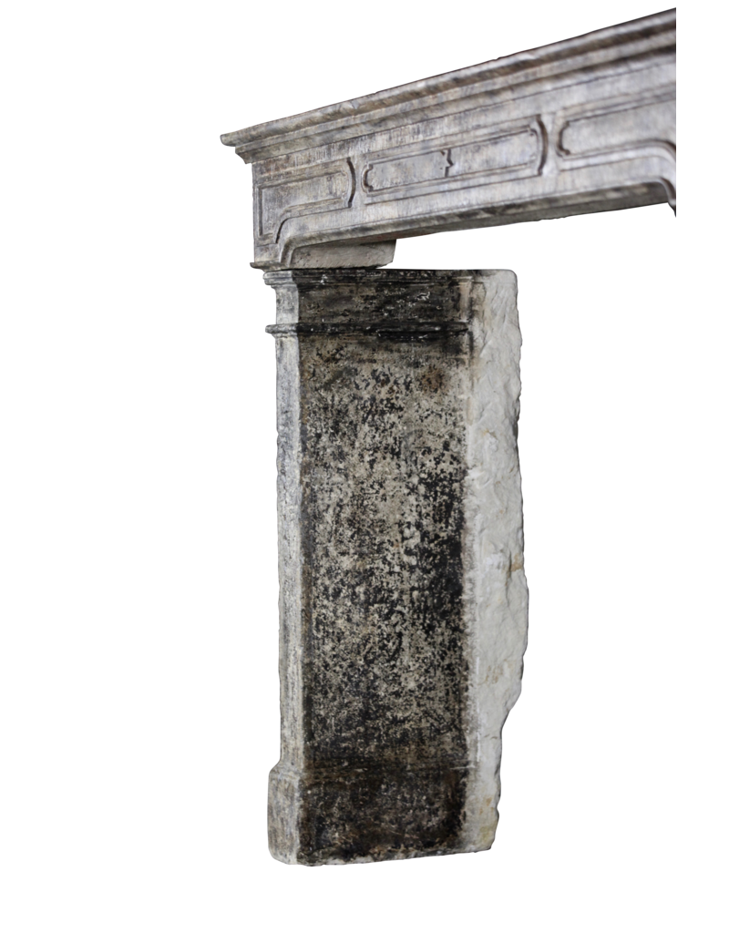 Grand French 17Th Century Country Fireplace Surround