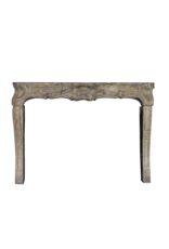 Maison Leon Van den Bogaert 18Th Century Fine Vintage Limestone Fireplace Surround