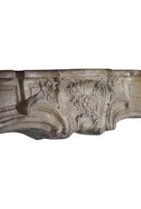 Maison Leon Van den Bogaert Siglo 18 Cosecha Fina Piedra Caliza Chimenea Surround