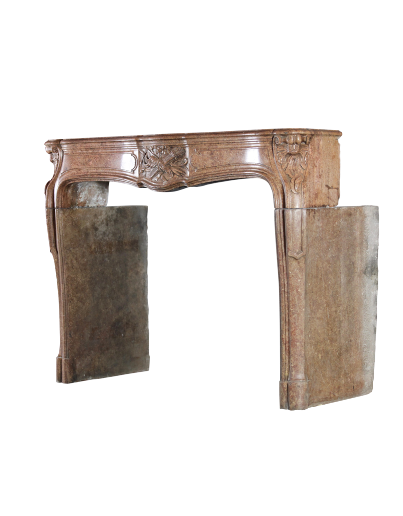 Maison Leon Van den Bogaert Chic Directoire Period Antique Fireplace Surround