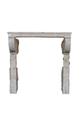 French Country Style Antique Fireplace Surround