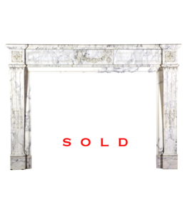 French Chique Marble Fireplace Surround