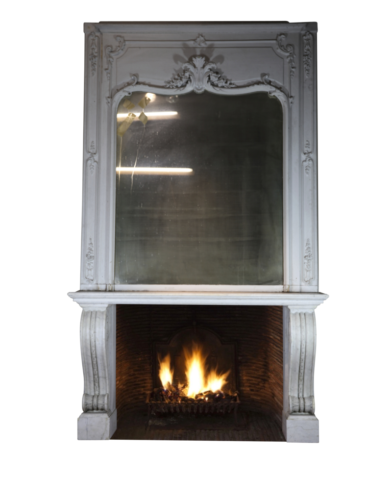 Console En Marbre Avec Miroir