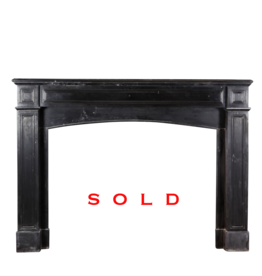 Maison Leon Van den Bogaert Rustic Black Belgian Marble Mantle