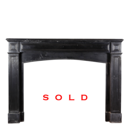 Maison Leon Van den Bogaert Rustic Schwarzer Belgischer Marmor Kamin