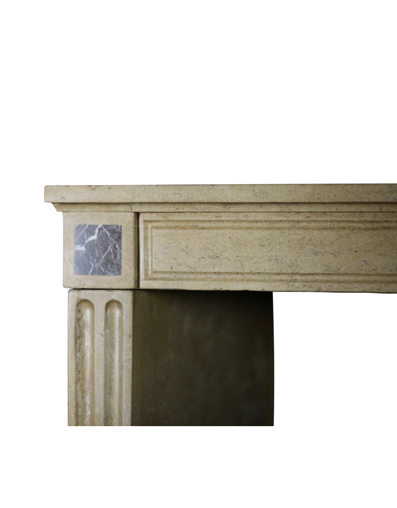 19Th Century Vintage Timeless French Fireplace Surround