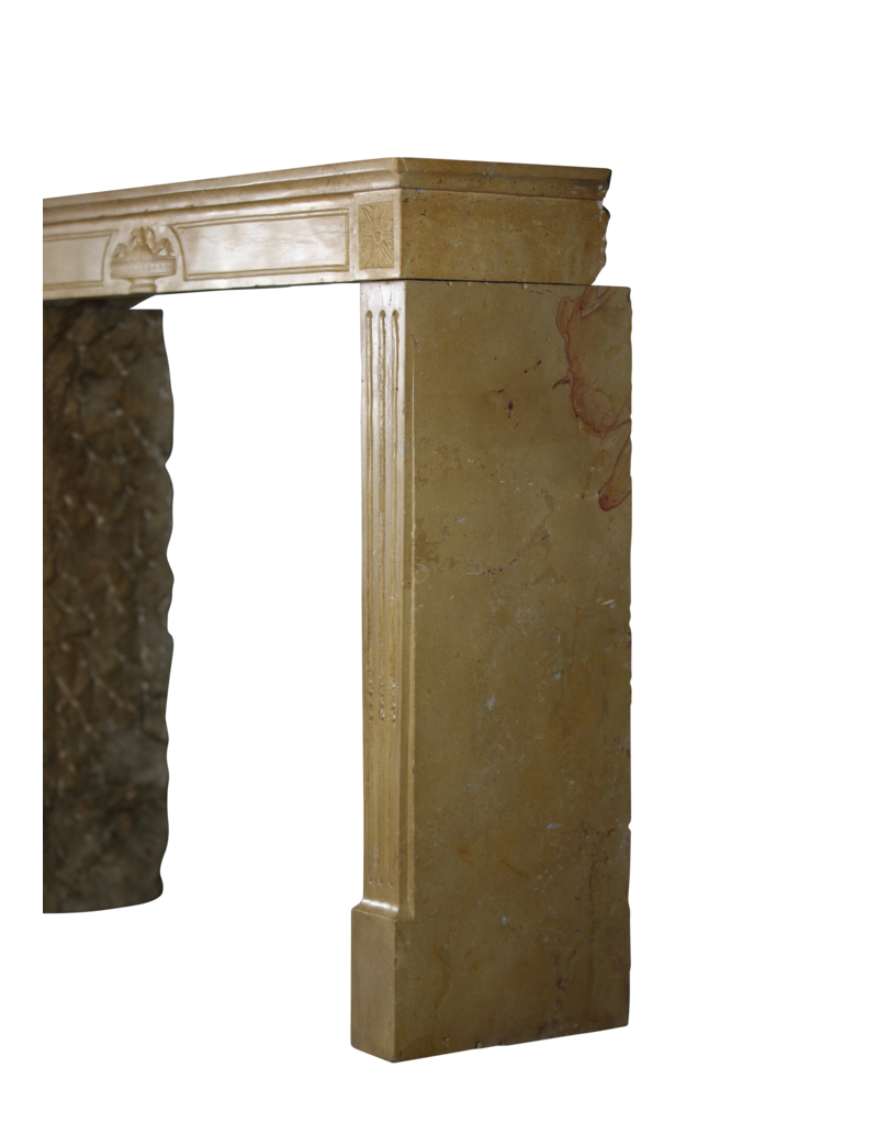 Maison Leon Van den Bogaert Elegant Timeless Vintage Fireplace Mantle