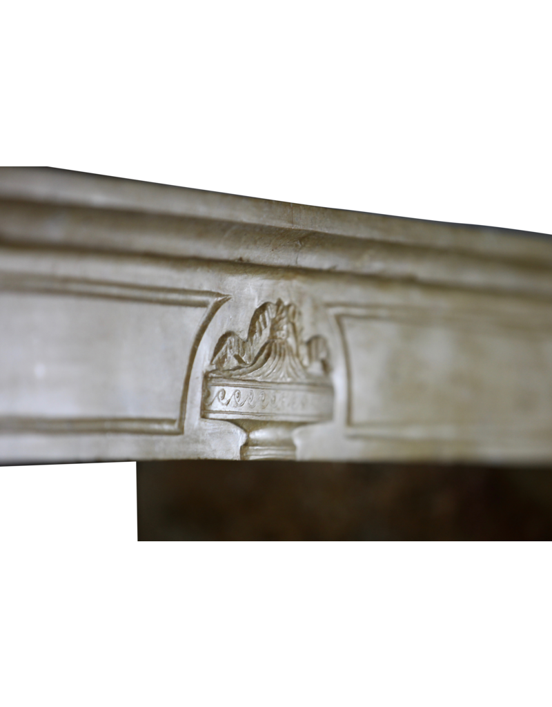 Maison Leon Van den Bogaert Elegant Timeless Vintage Fireplace Mantle