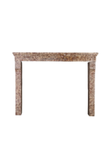 French Country Style Limestone Reclaimed Fireplace Mantle