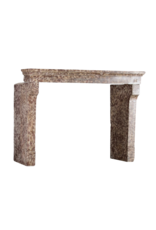 French Country Style Limestone Reclaimed Fireplace Mantle