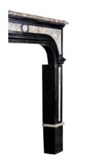 Maison Leon Van den Bogaert Petite Cheminée Décorative En Marbre Noir Belge
