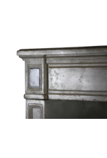 Maison Leon Van den Bogaert Elegant Timeless Chic French Limestone Vintage Fireplace Surround