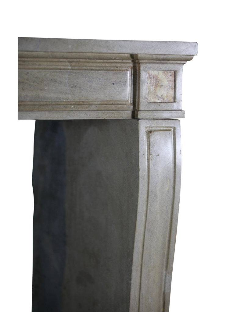 Neo Classical French Vintage Fireplace Mantle