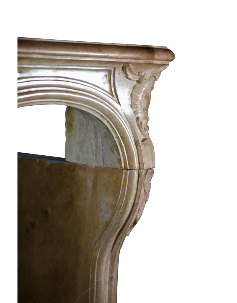 Maison Leon Van den Bogaert Vintage-Kaminumrandung aus französischem Hartstein