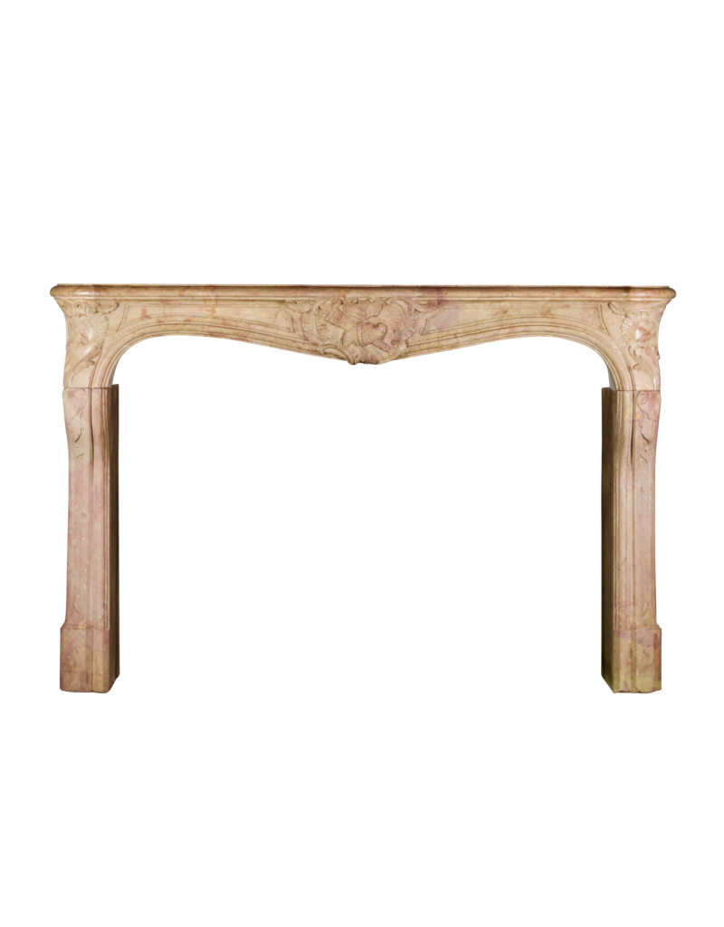 Maison Leon Van den Bogaert Vintage-Kaminumrandung aus französischem Hartstein