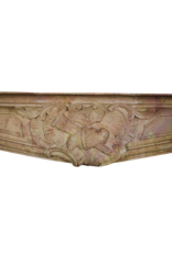 Maison Leon Van den Bogaert Vintage-Kaminumrandung aus französischem Hartstein
