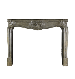 Maison Leon Van den Bogaert Französischer Antiker Kamin Maske in Stein