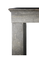 Maison Leon Van den Bogaert French Antique Fireplace Surround In Bicolor Stone