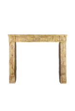 Antique Louis XVI Period Fireplace Surround In Marble