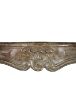 One Of A Kind Antique Fireplace Surround In Stone