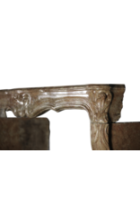 One Of A Kind Antique Fireplace Surround In Stone