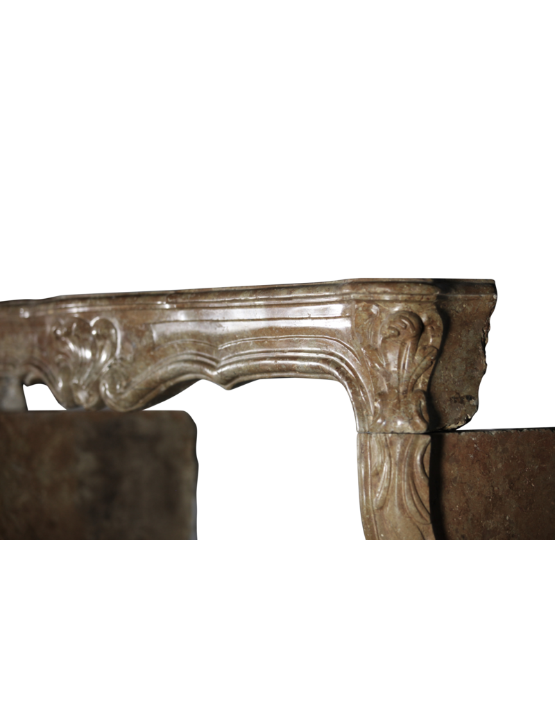 One Of A Kind Antique Fireplace Surround In Stone