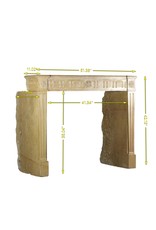 Maison Leon Van den Bogaert Vintage Kaminmaske lxvi Stil