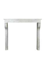 Maison Leon Van den Bogaert Elegante französische Vintage-Kaminumrandung im Landhausstil
