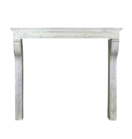 Maison Leon Van den Bogaert Vintage Limestone Fireplace Surround