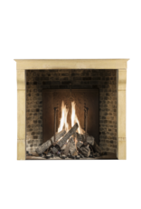 The Antique Fireplace Bank Französischer Eleganter Kalkstein Im Landhausstil Vintage Kamin Maske Mit Besonderen Details Auf Den Pfosten