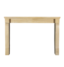 French Limestone Antique Fireplace Surround