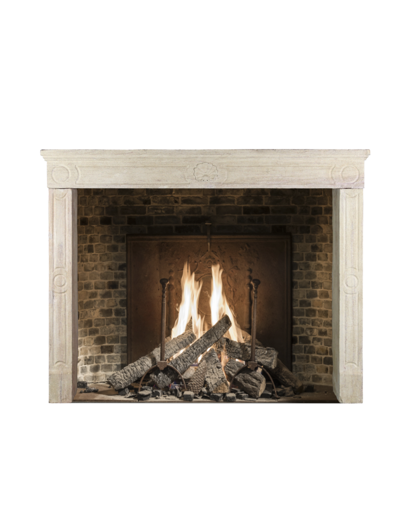 French Country Style Vintage Fireplace Surround