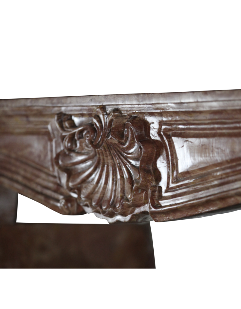 Maison Leon Van den Bogaert One Of A Kind Antique Fireplace Surround In Stone