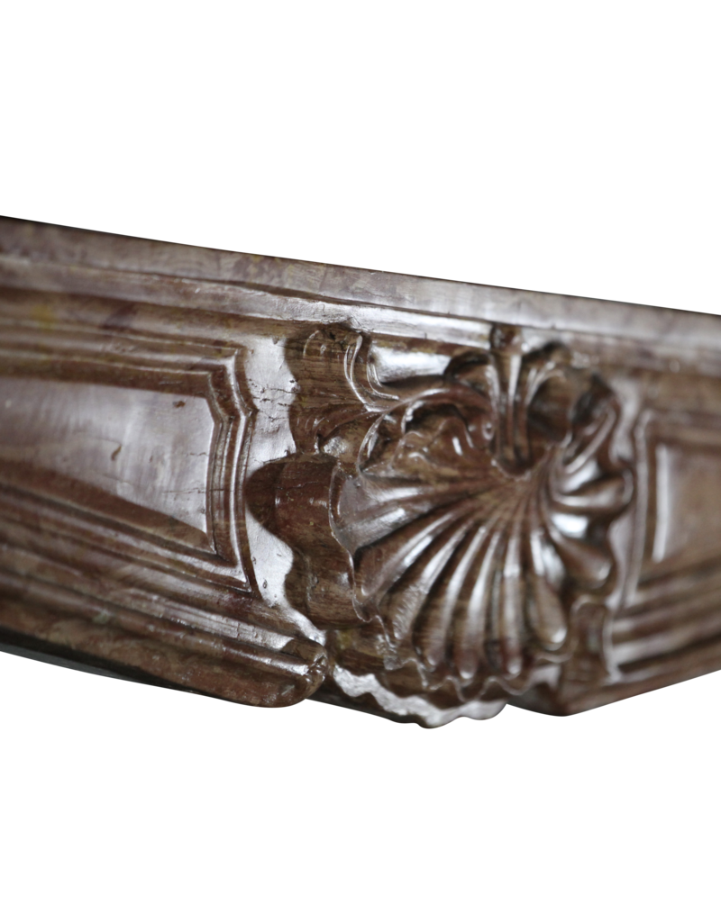 Maison Leon Van den Bogaert One Of A Kind Antique Fireplace Surround In Stone
