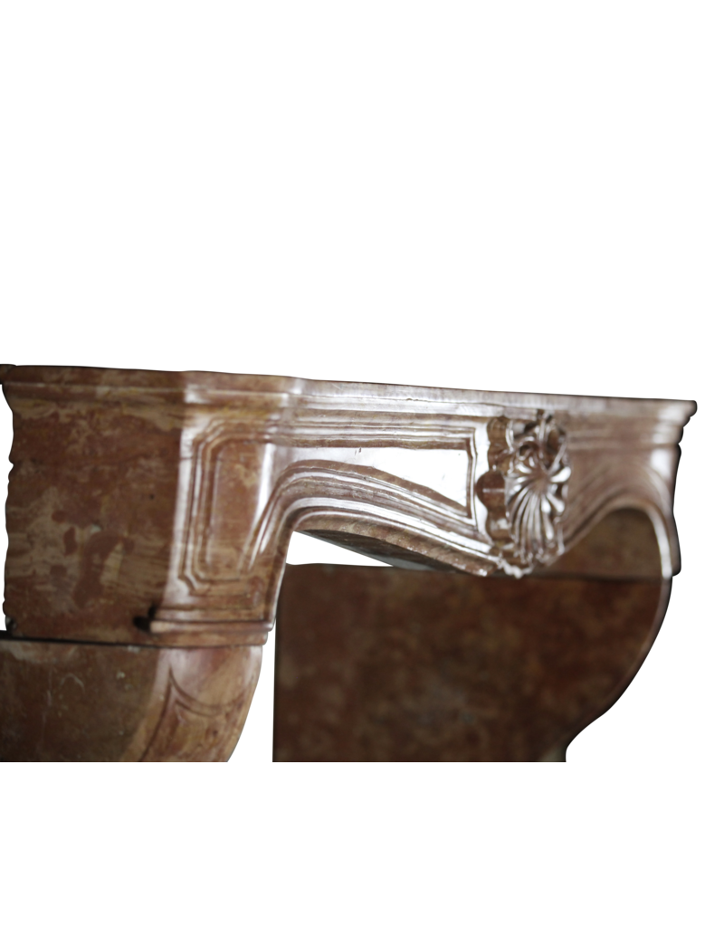 Maison Leon Van den Bogaert One Of A Kind Antique Fireplace Surround In Stone