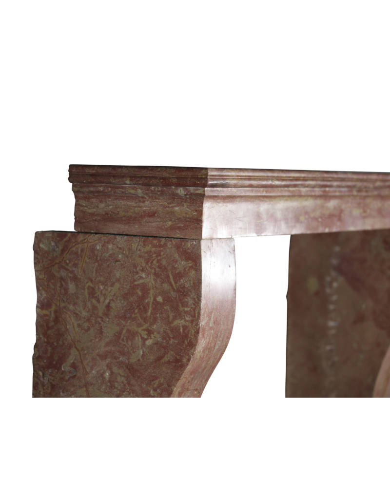 Small 19Th Century Antique Fireplace Surround In Stone