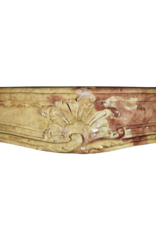 Maison Leon Van den Bogaert 18Th Century French Antique Fireplace Surround In Bicolor Stone