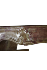 Maison Leon Van den Bogaert Französische Antike Kamin Maske Aus Dem 18. Jahrhundert Aus Zweifarbigem Stein