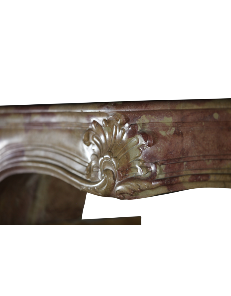 The Antique Fireplace Bank Französische Antike Kamin Maske Aus Dem 18. Jahrhundert Aus Zweifarbigem Stein