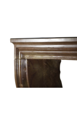 Maison Leon Van den Bogaert Vintage Kaminmaske in zweifarbigem Stein