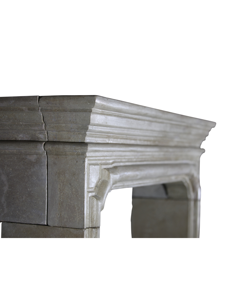 Timeless Louis XIV Style French Hard Limestone